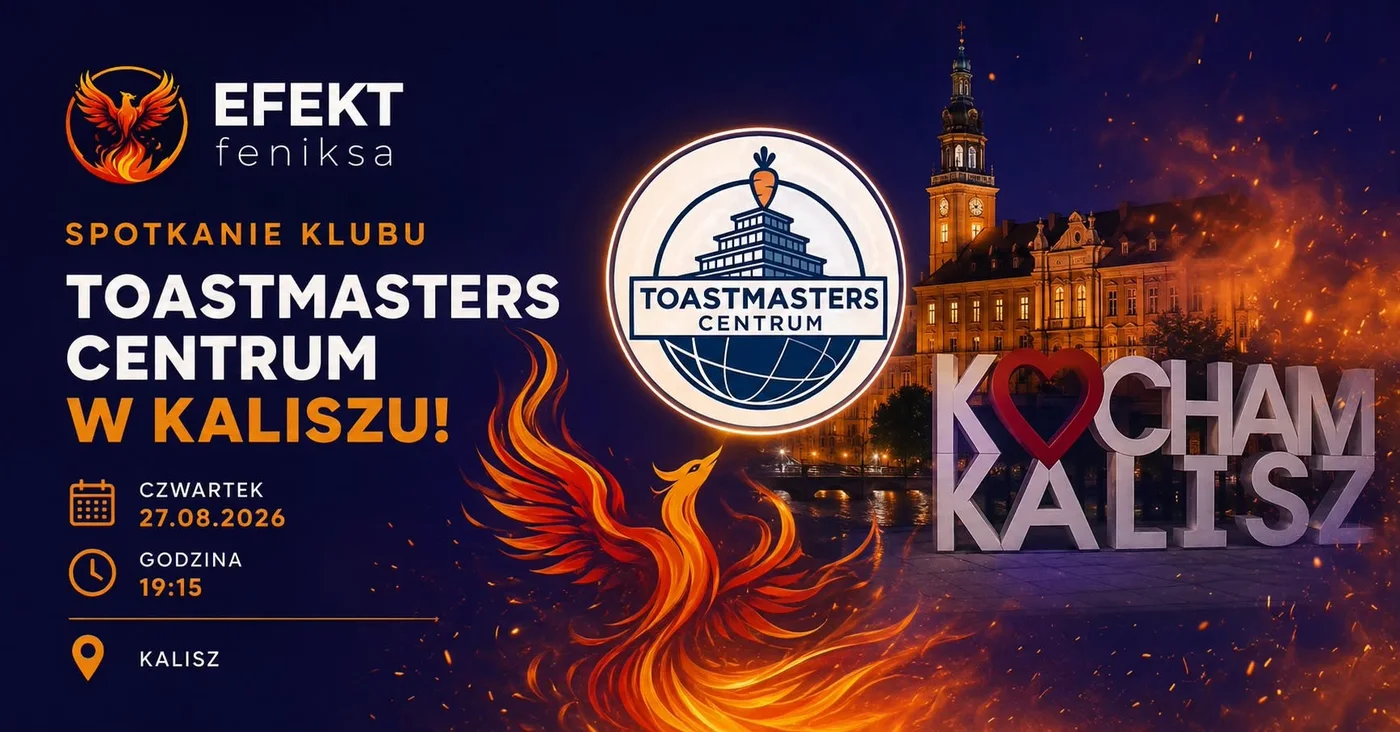 Spotkanie klubu Toastmasters Centrum